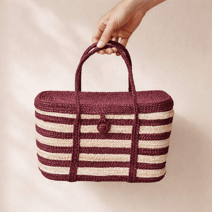 Banana Fiber Handcrafted Bag - Image 2