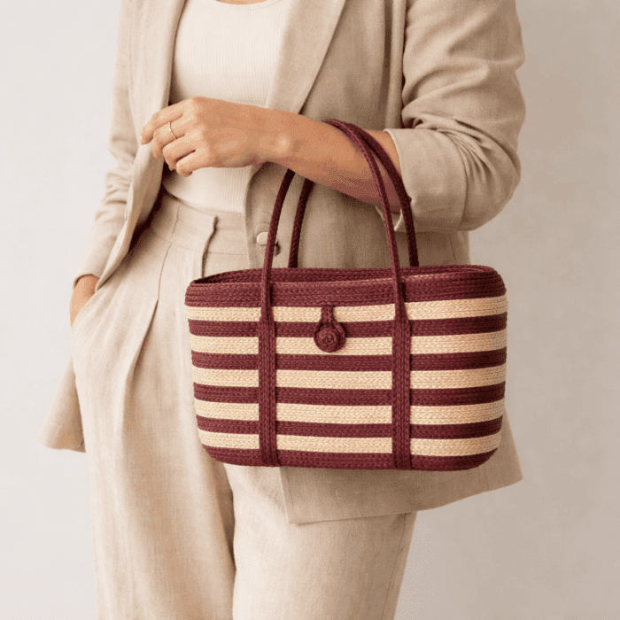 Banana Fiber Handcrafted Bag - Image 3
