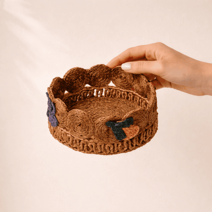 Banana Fiber Handcrafted Bag - Image 2