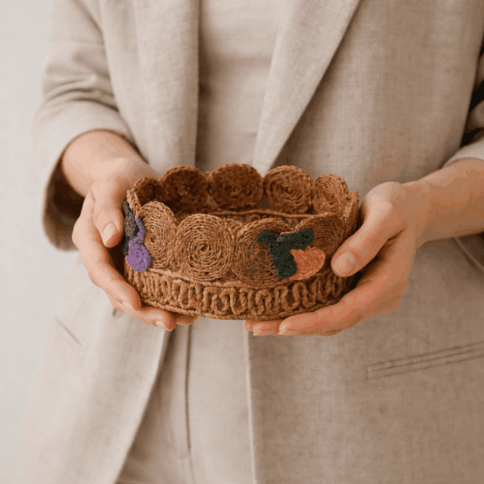 Banana Fiber Handcrafted Bag - Image 3