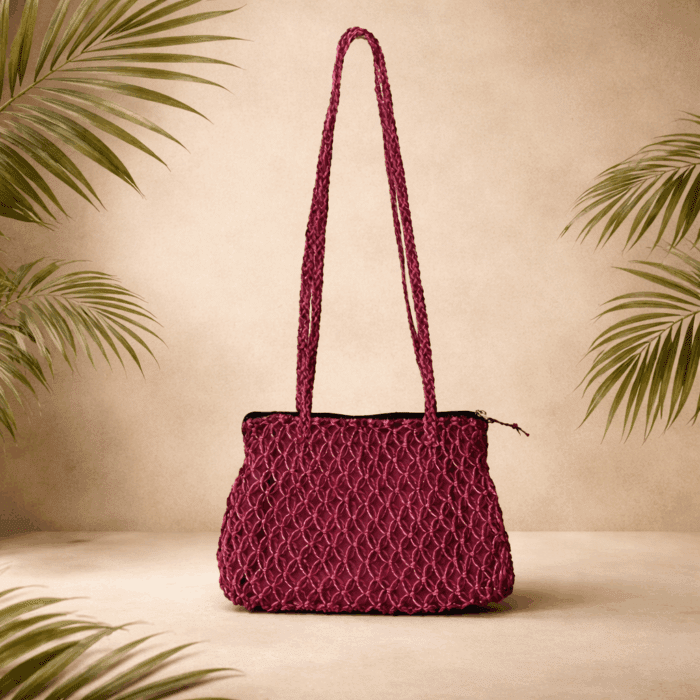 71 Banana Fiber Handcrafted Bag - Image 1