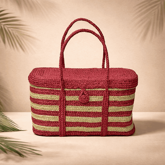 73 Banana Fiber Handcrafted Bag - Image 1