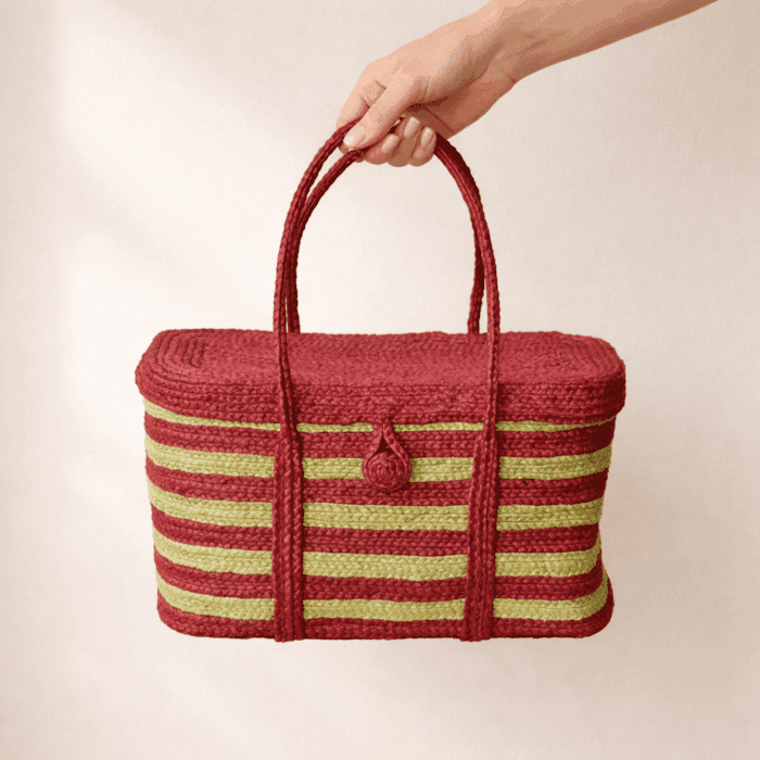 Banana Fiber Handcrafted Bag - Image 2
