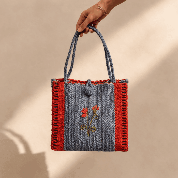 Banana Fiber Handcrafted Bag - Image 2