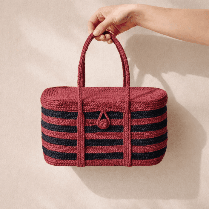 Banana Fiber Handcrafted Bag - Image 2