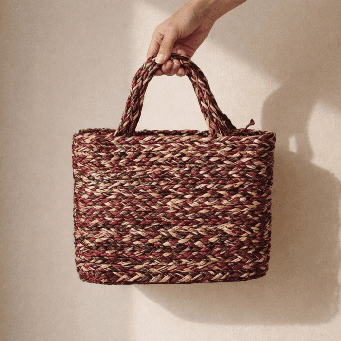 Banana Fiber Handcrafted Bag - Image 2