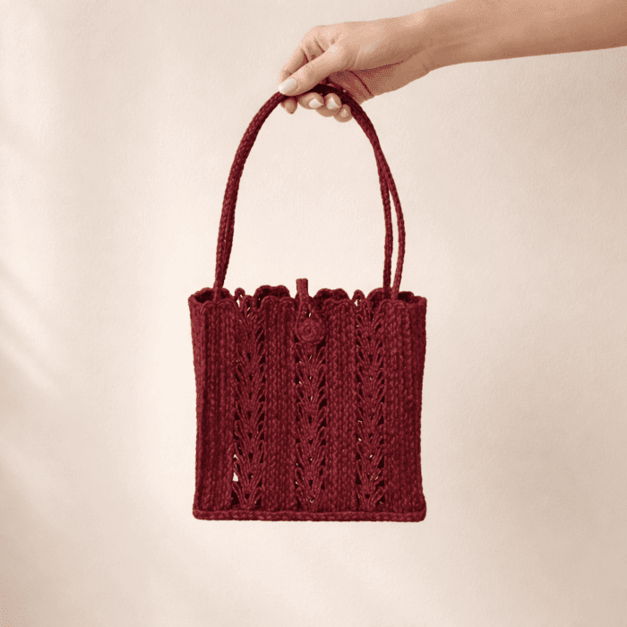 Banana Fiber Handcrafted Bag - Image 2