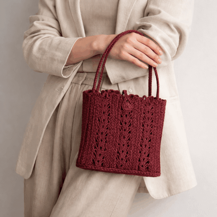 Banana Fiber Handcrafted Bag - Image 3