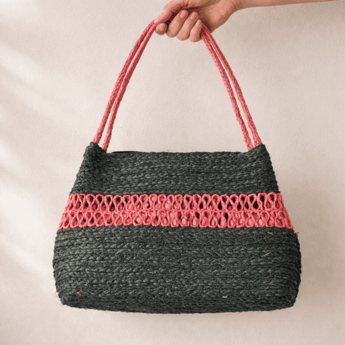 Banana Fiber Handcrafted Bag - Image 2