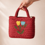 Banana Fiber Handcrafted Bag - Image 2