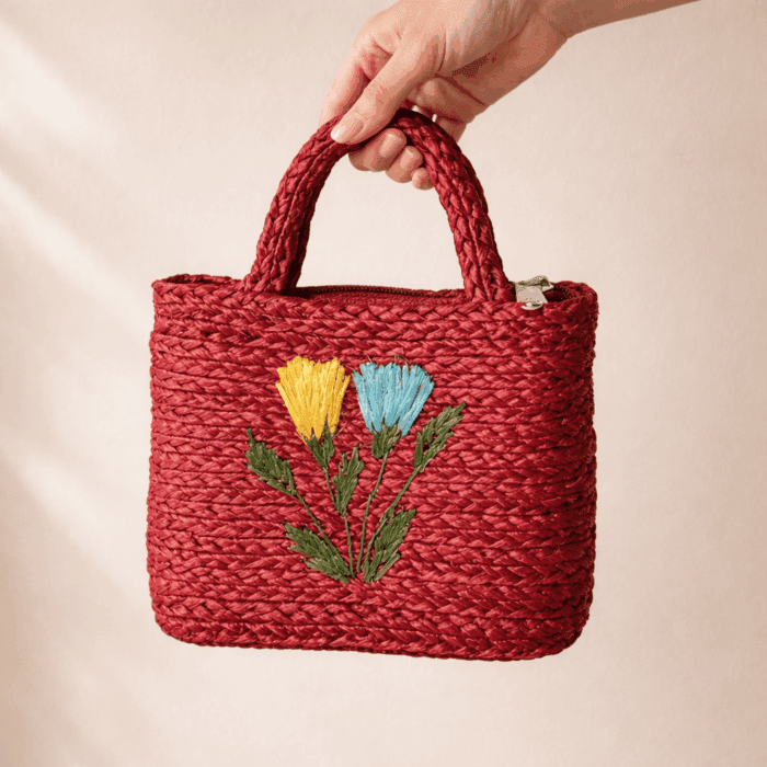 Banana Fiber Handcrafted Bag - Image 2