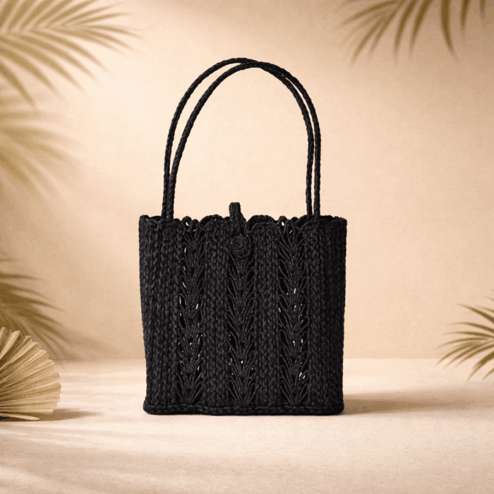 81 Banana Fiber Handcrafted Bag - Image 1