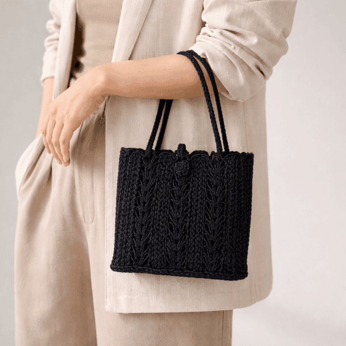 Banana Fiber Handcrafted Bag - Image 3