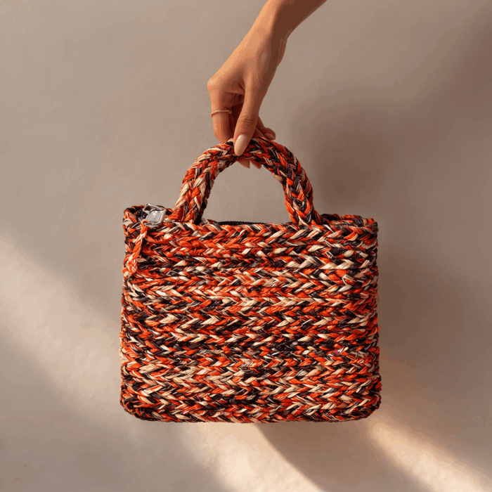 Banana Fiber Handcrafted Bag - Image 2