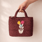 Banana Fiber Handcrafted Bag - Image 2