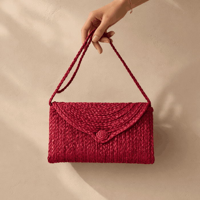 Banana Fiber Handcrafted Bag - Image 2
