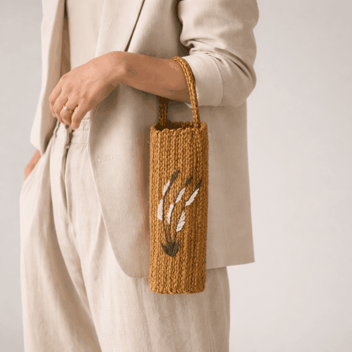 Banana Fiber Handcrafted Bag - Image 3