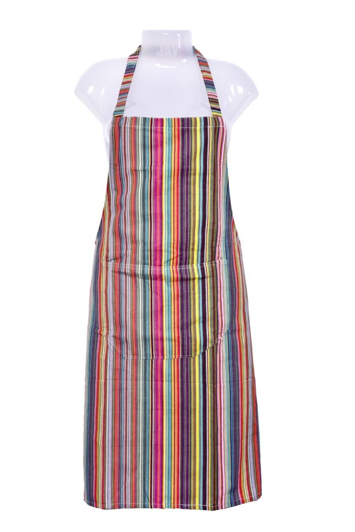909929.jpg Cotton Apron with Multicolour, Unisex - 1 Pc (4) - Image 1