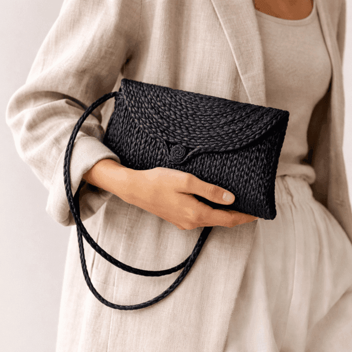 Banana Fiber Handcrafted Bag - Image 3