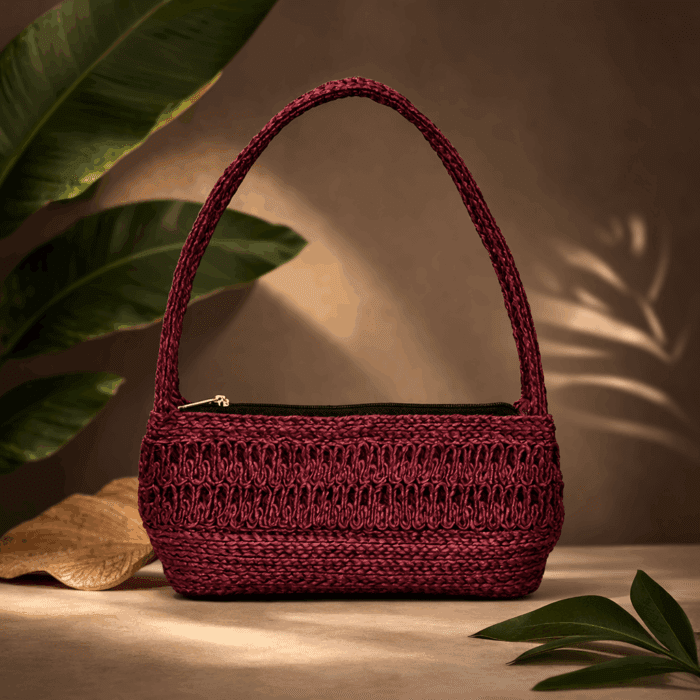 92 Banana Fiber Handcrafted Bag - Image 1