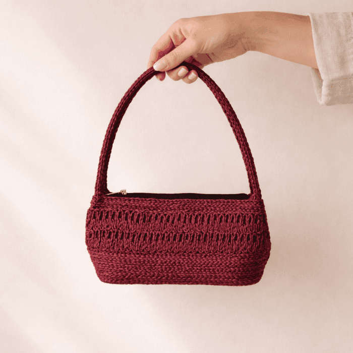 Banana Fiber Handcrafted Bag - Image 2