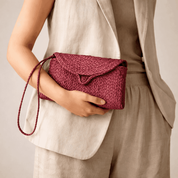 Banana Fiber Handcrafted Bag - Image 3