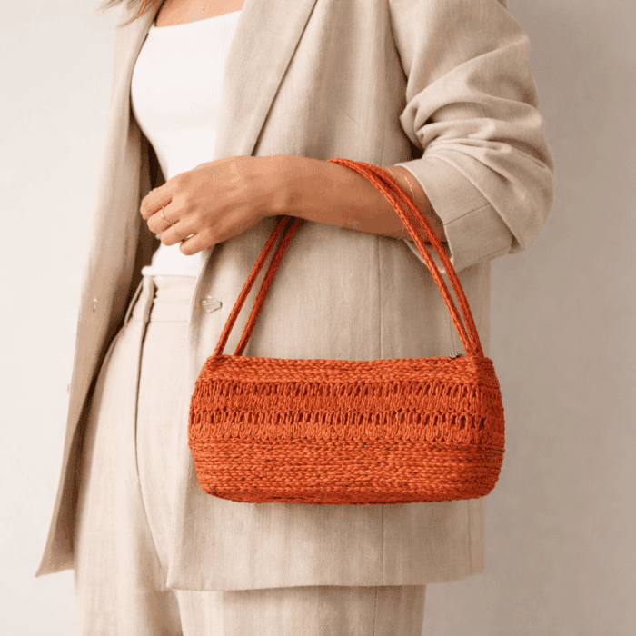 Banana Fiber Handcrafted Bag - Image 3