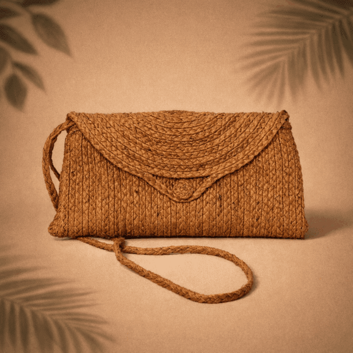 97 Banana Fiber Handcrafted Bag - Image 1