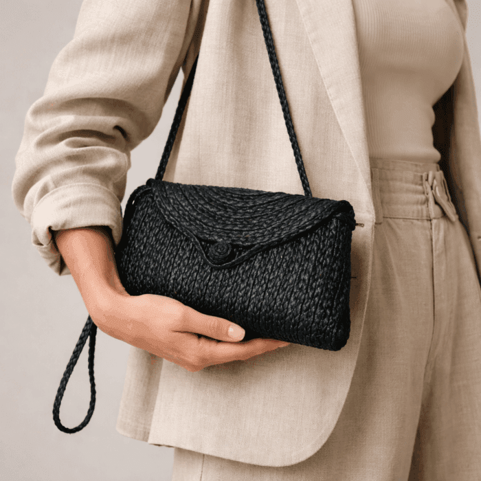Banana Fiber Handcrafted Bag - Image 3