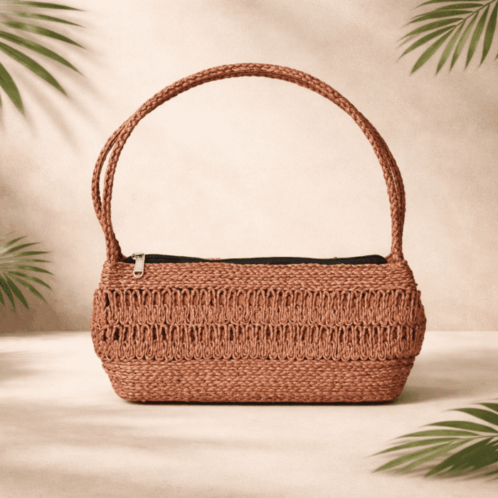 99 Banana Fiber Handcrafted Bag - Image 1