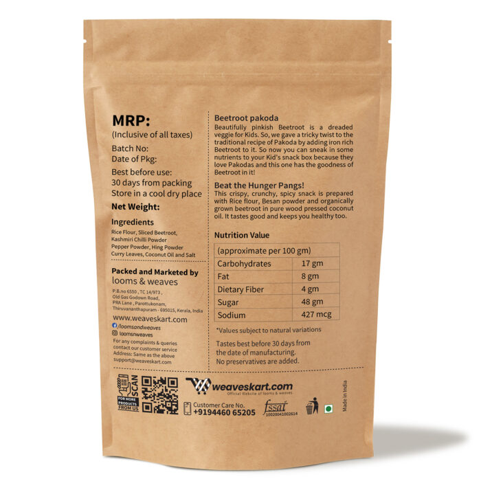 Beetroot Pakoda 250gm - Image 3