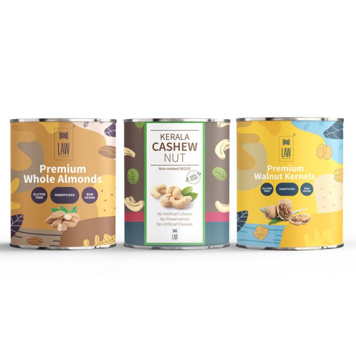 Gift Combo Pack of Premium Dry Nuts (250gm Each) - Image 2