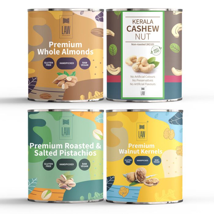 Gift Combo Pack of Premium Dry Nuts (250g each) - Image 2