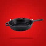 Cast Iron Cookware Cast Iron Frying Pan (SKILLET) 8 Inches - Image 3