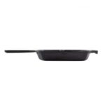Cast Iron Cookware Cast Iron Frying Pan, Square Loop & Deep Handle 10 Inches, Black - Image 2