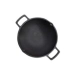 Cast Iron Cookware Cast Iron Pre Seasoned Shallow Kadai - Image 2
