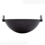 Cast Iron Cookware Pre-Seasoned Kadai 10.5 Inches - Image 2