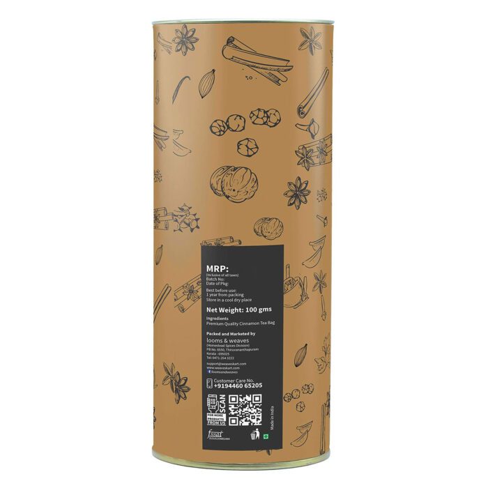 Cinnamon Tea Bag Cut 100g - Image 3