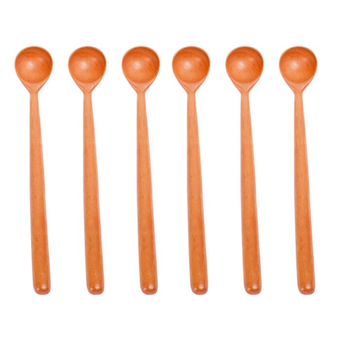 Combo_0008s_0000_07_0012_038A3130copy4.jpg Neemwood Pickle Spoons - 6 Pcs - Image 1