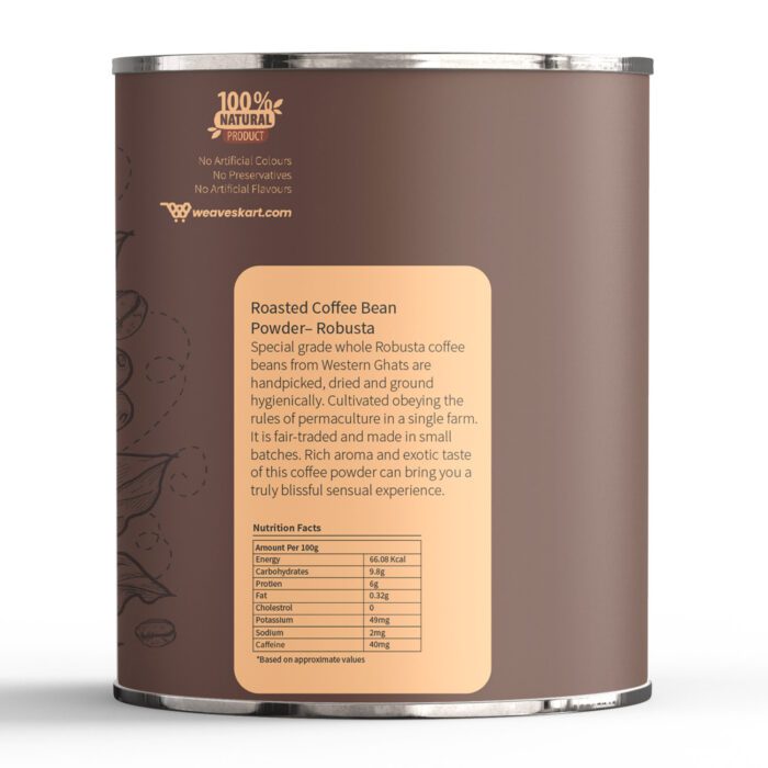 Freshly Ground Robusta Coffee Beans (Filter Coffee Powder) - Image 3