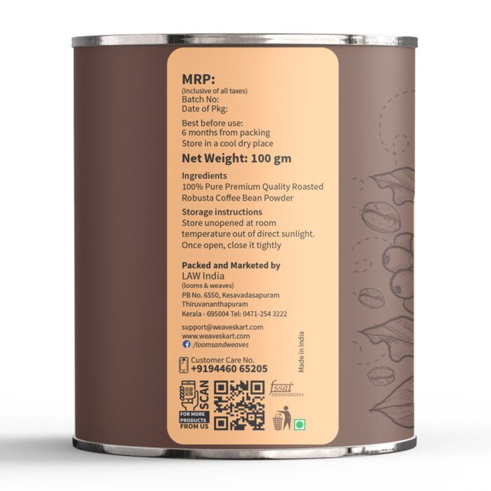 Freshly Ground Robusta Coffee Beans (Filter Coffee Powder) - Image 4