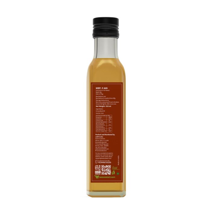 Cold Pressed Groundnut Oil - Image 2