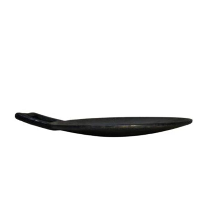 Cast Iron Cookware Cast Iron Curved Roti Tawa, 9 Inches, Black - Image 3