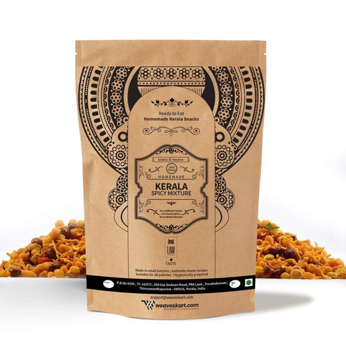 Kerala Mixture (1) Perfect Tea Time Vegan Snack - Special Spicy Kerala Mixture - Image 1