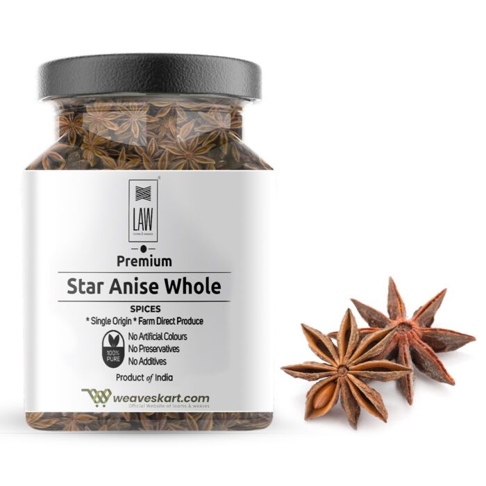 Premium-Quality-Single-Origin-Star-Anise-Whole-1 Premium Single Origin Star Anise Whole 50gm - Image 1