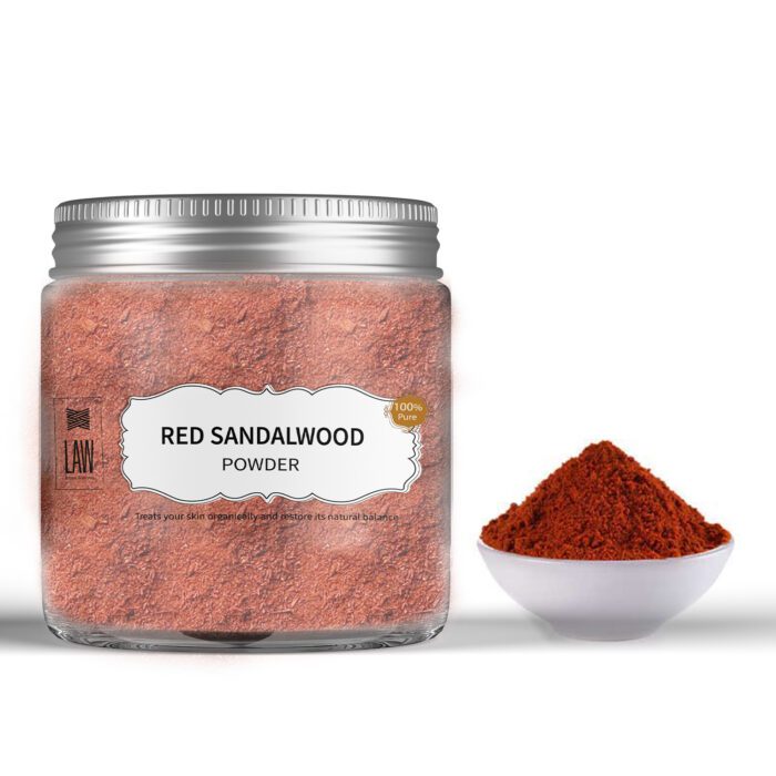 Red Sandalwood Powder (1) Ayurvedic Red Sandal Powder 100gm - Image 1
