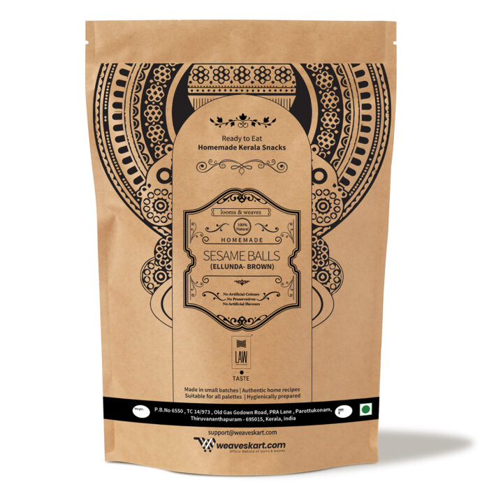 Sweetened Sesame Ball/Ellunda (Brown) 250gm - Image 2