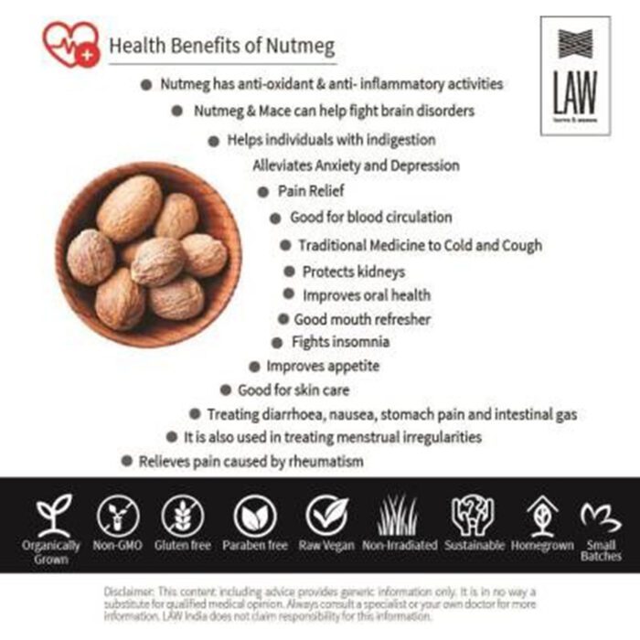 Travancore Nutmeg Whole Shell removed / Jaiphal Whole - Image 6