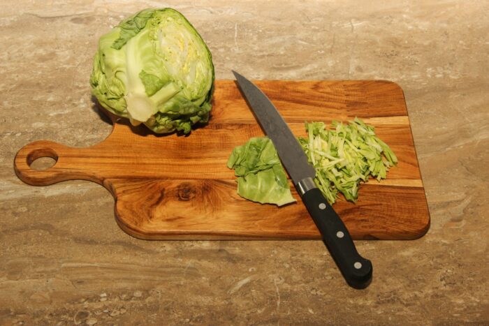 ch8E-scaled-1.jpg Premium Handmade Teakwood Wood Chopping Board - Size (8” x 15”) CH-12(G) - Image 1