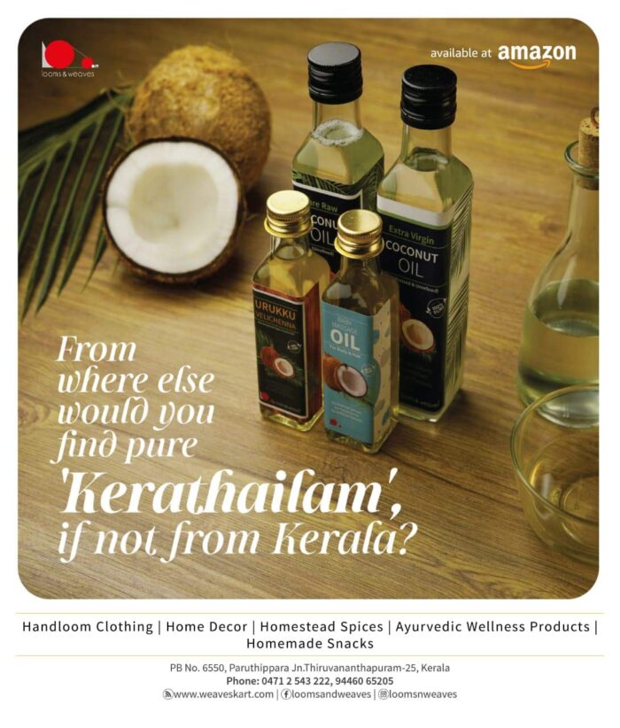 Pure Raw Wood pressed Coconut Oil from Kerala - Image 2